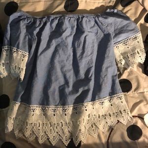 off shoulder top